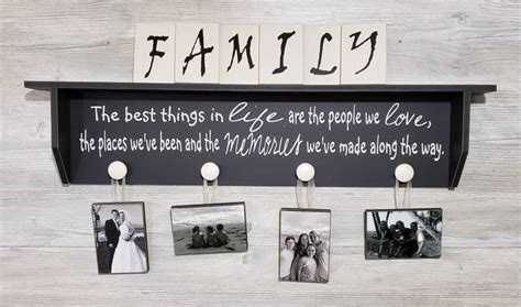 Personalized Photo Sign Family Picture Wall Living Room - Etsy