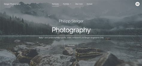 Check Out These Inspiring Examples of Photography Websites | Jimdo Blog