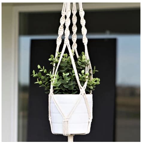 Macrame Hanging Planters was $21.99, NOW $9.99! - Become a Coupon Queen