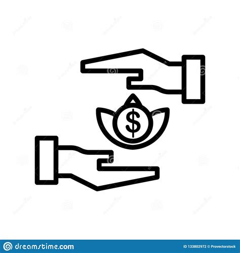 Bribe Icon Vector Sign and Symbol Isolated on White Background Stock Vector - Illustration of ...