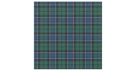 Clan Graham Tartan Fabric | Zazzle