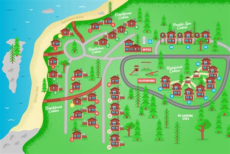 Crystal Cove State Park Map