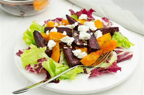 roasted beet salad with orange dressing