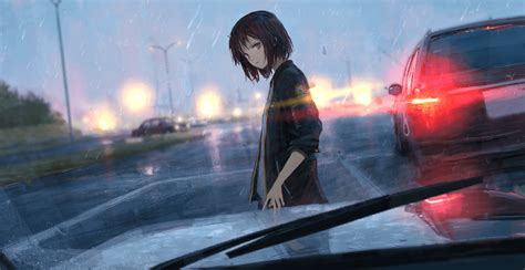 Anime Girl Sad Rain Wallpapers - Top Free Anime Girl Sad Rain ...