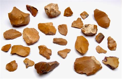 26 Middle Paleolithic tools - 25-80 mm (26) - Catawiki