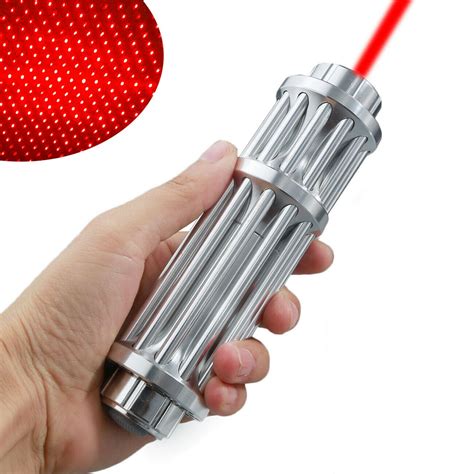 Military Red Laser Pointer Pen 650nm 1mW Burning High Power Beam Light+Star Cap - Walmart.com