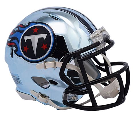 NFL Tennessee Titans Chrome Alternate Speed Mini Helmet Unisex Fanatics | eBay