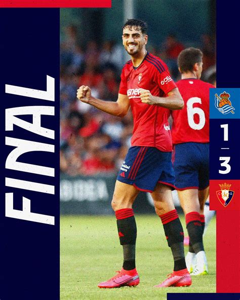 C. A. OSASUNA on Twitter: "🏁 FINAL #Osasuna se ha impuesto a la ...