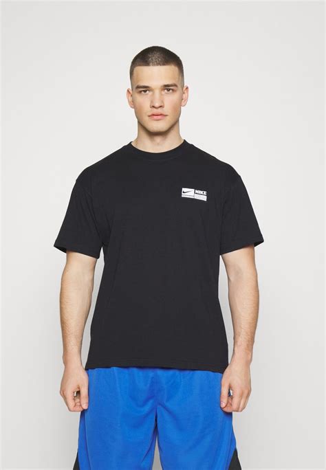 Nike Performance TEE - Print T-shirt - black - Zalando.co.uk