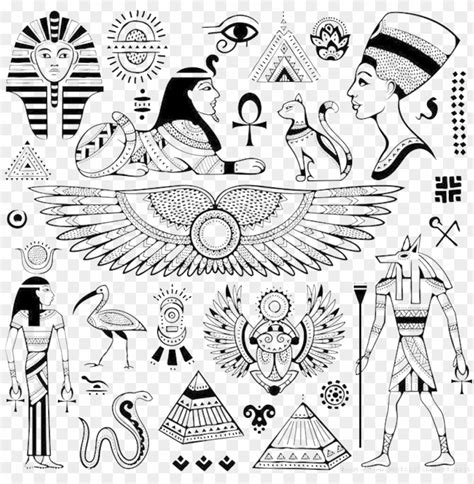 Ancient Egypt Egyptian Alphabet Symbols : 26 Important ancient Egyptian ...