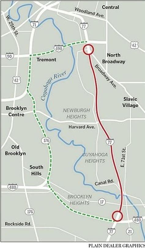 A stretch of Interstate 77 will close this weekend - and next - cleveland.com