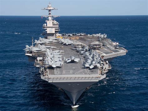 The newest US aircraft carrier is heading for deployment after a decade of hard lessons the Navy ...