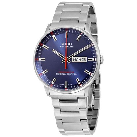 Mido Commander II Automatic Blue Dial Men's Watch M021.431.11.041.00 - Commander - Mido ...