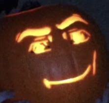 roblox man face carved into a pumpkin | 🎃 in 2023 | Funny pumpkin ...