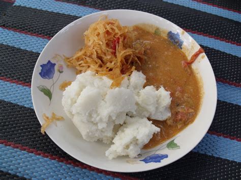 ugali, fish stew, cabbage | this is traditional Tanzanian fo… | Flickr