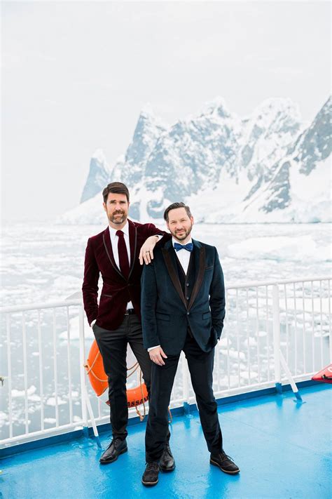 HGTV Designer Brian Patrick Flynn's Antarctica Wedding