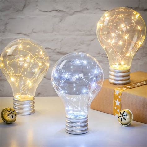 freestanding led light up bulb by thelittleboysroom | notonthehighstreet.com