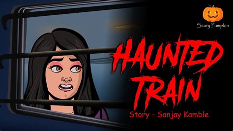 Haunted Train | Bhutia Train | Scary Pumpkin | Hindi Horror Stories | Animated Stories - Uohere