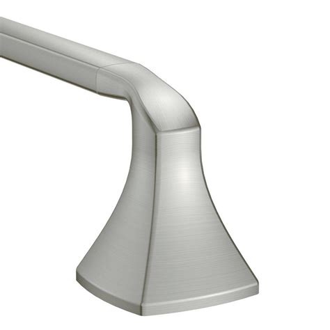 MOEN Voss 18 in. Towel Bar in Brushed Nickel-YB5118BN - The Home Depot