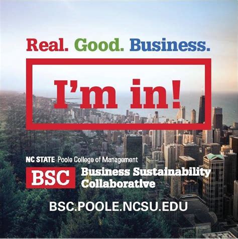 Business Sustainability Collaborative at NC State Poole College ...