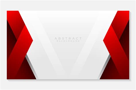 Red White Modern Abstract Background Graphic by boskecil · Creative Fabrica