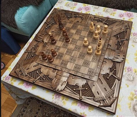 Castle Chess Board - Inventables Community Forum