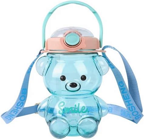 Plastic TEDDY BEAR WATER BOTTLE 1 Litre at Rs 190/piece in Navi Mumbai ...