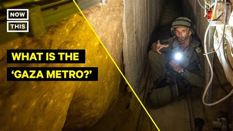 How the 'Gaza Metro' Could Pose a Nightmare for Israel's Expected Ground Operations - YouTube