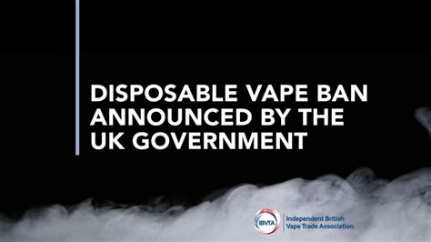 Disposable Vape Ban Announced By the UK Government - TECC Blog