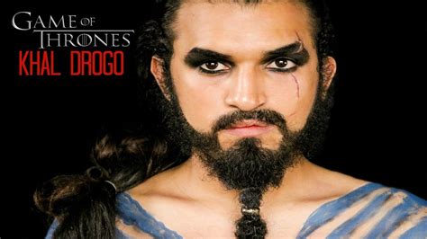 Khal Drogo Makeup and Hair Tutorial & Transformation | Halloween | Hair tutorial, Beauty hacks ...