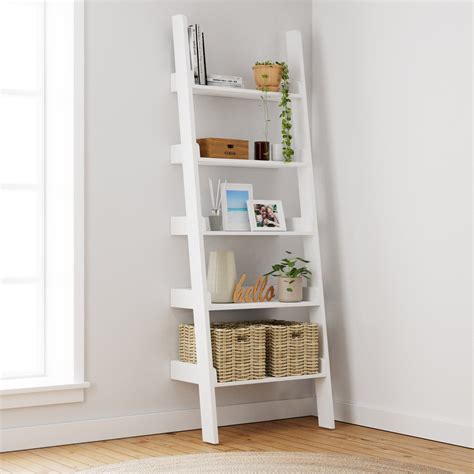 Lynton white ladder bookcase – Artofit