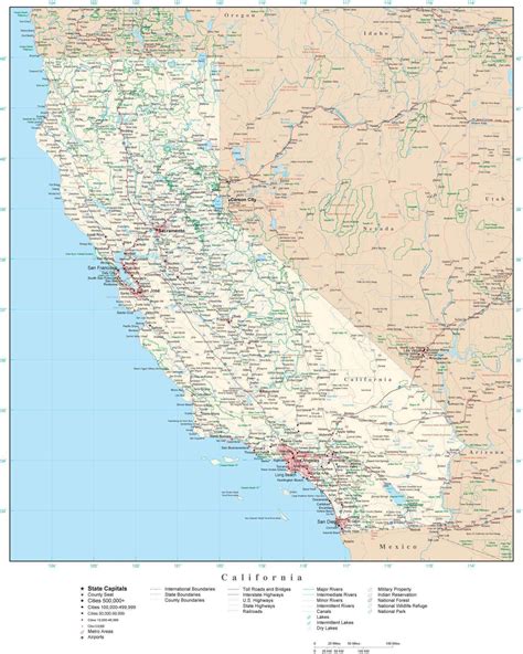 California Subdivision Map