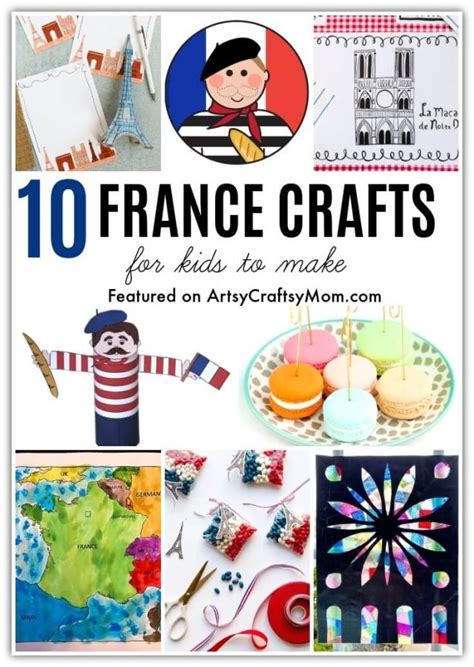 10 Fantastic France Crafts for Kids to Love