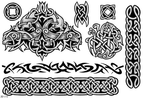 celtic designs | Celtic Tattoo Designs Sheet 173 Celtic Band Tattoo, Celtic Tattoos, Viking ...