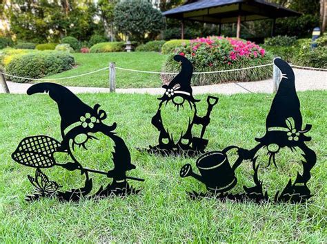 Garden Art - Gnomes Gardening Pack | Gnome garden, Garden art, Garden ...