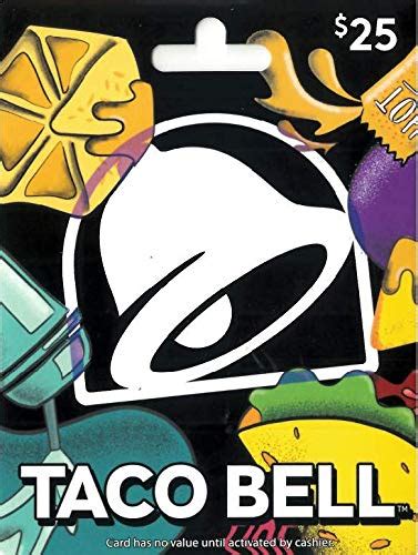 Amazon.com: Taco Bell Gift Card $25 : Gift Cards