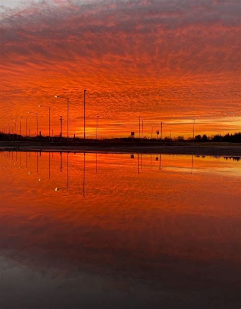 In pictures: Scotland's stunning sunset - BBC News