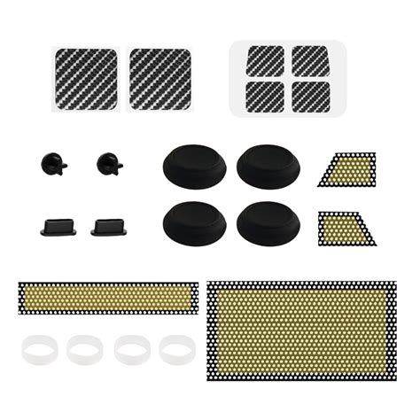 Qisuw Dust Filter Cover Dust Plugs Touchpad Stickers Accessorries Kit for Steam Deck - Walmart.com