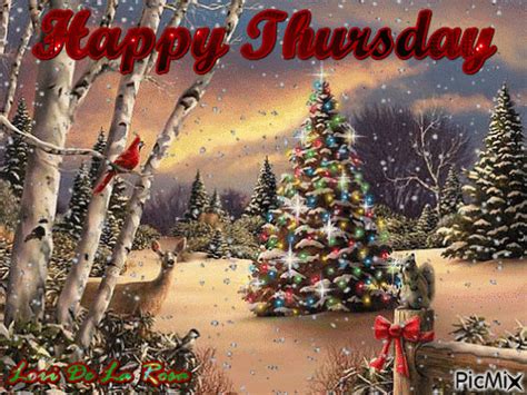 Happy Thursday Christmas Gif