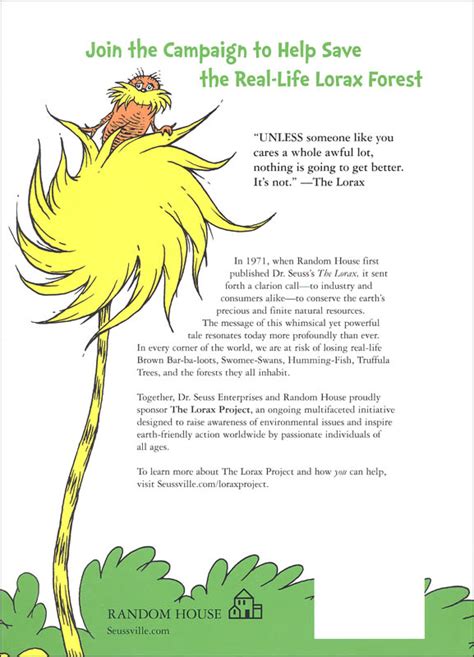 Lorax | Random House Books for Young Readers | 9780394823379