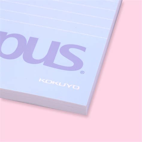 Kokuyo Campus Notebook - A5 - 8 mm Ruled - 80 sheets - Blue – Stationery Pal