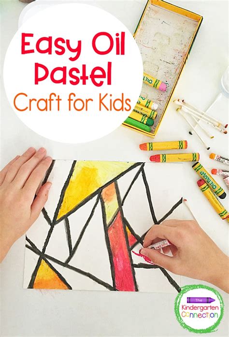 Easy Oil Pastel Watercolor Project for Kids - The Kindergarten Connection