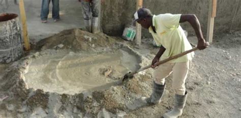 Mixing Concrete – Hand & Machine mixing of concrete materials