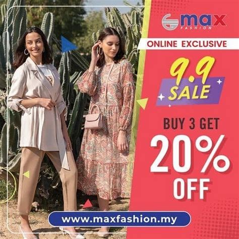 8 Sep 2021 Onward: Max Fashion 9.9 Sale - EverydayOnSales.com