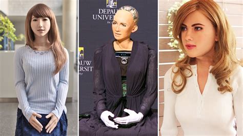 Female Humanoid Robot Realistic