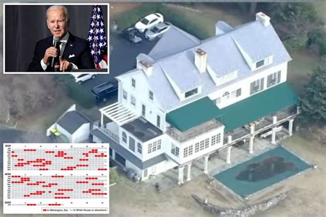 See how many days Joe Biden spent at his Delaware residence - Local News Today