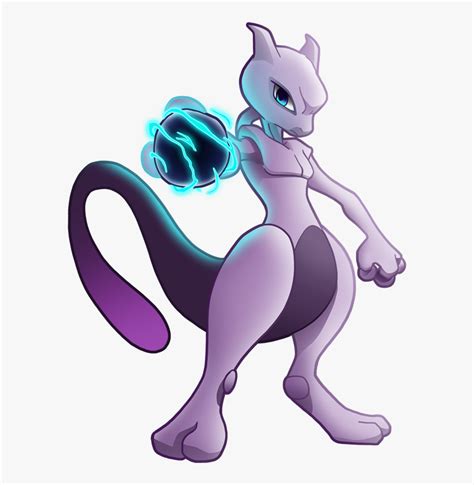 Pokemon Mewtwo Png, Transparent Png - kindpng