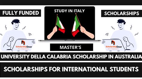 University Of Calabria Scholarships 2021-22 In Italy - Scholarships for ...