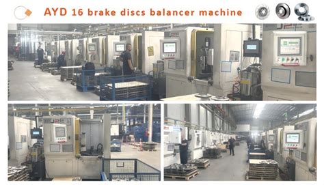 16 units of automatic brake disc balancing machines in AYD Turkish