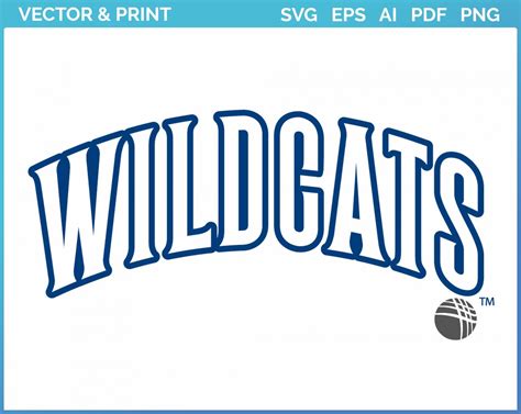 Villanova Wildcats - Wordmark Logo (1996) - College Sports Vector SVG ...